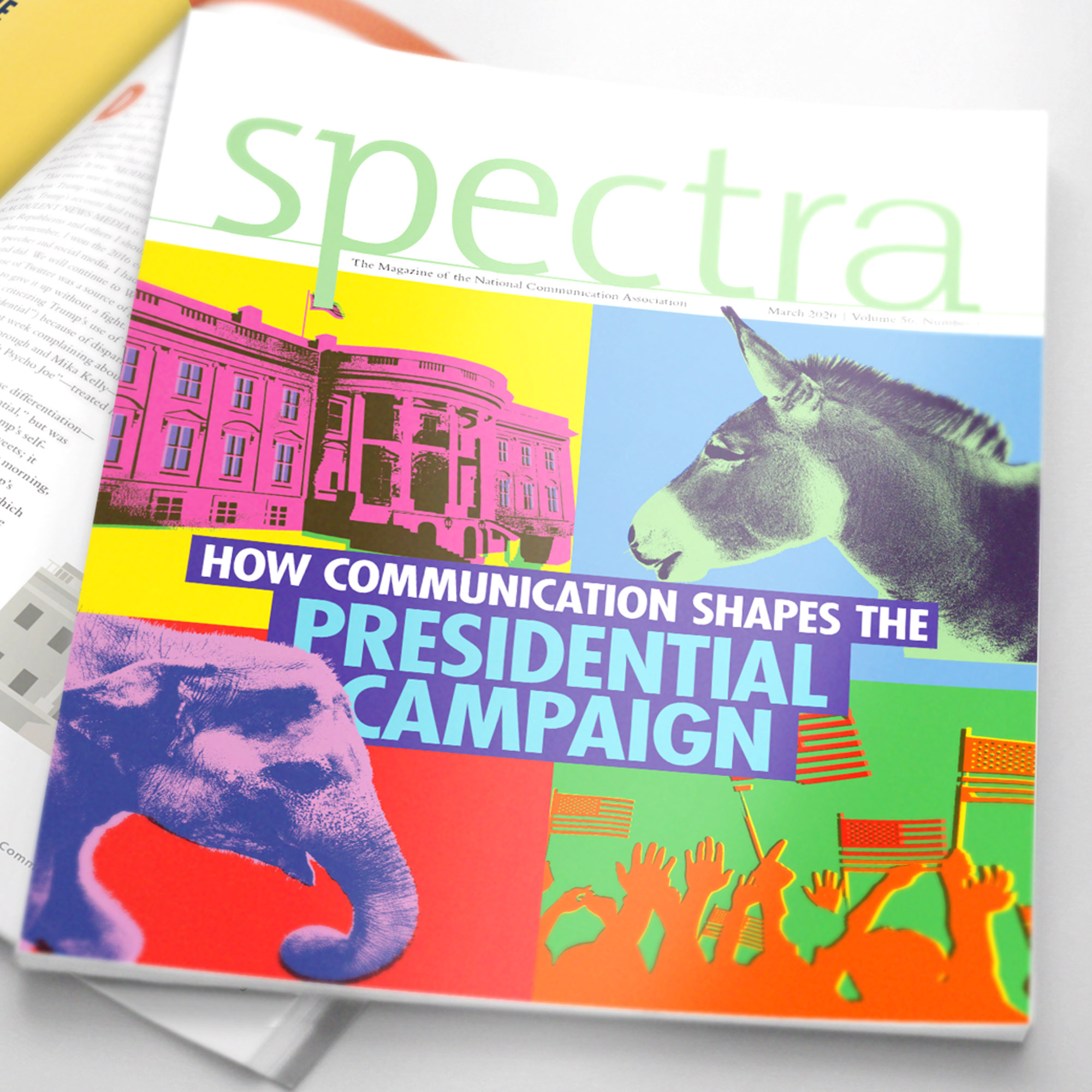 Spectra magazine cover design